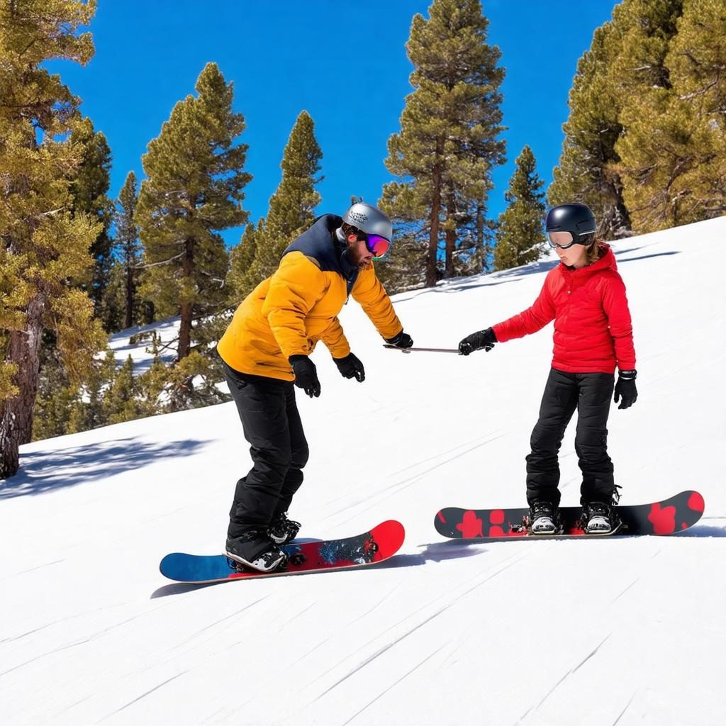 Snowboard Lessons for First-Timers and Beginners